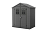 Darwin 6x4  Gartenhaus - 190x122x221 cm - Grau